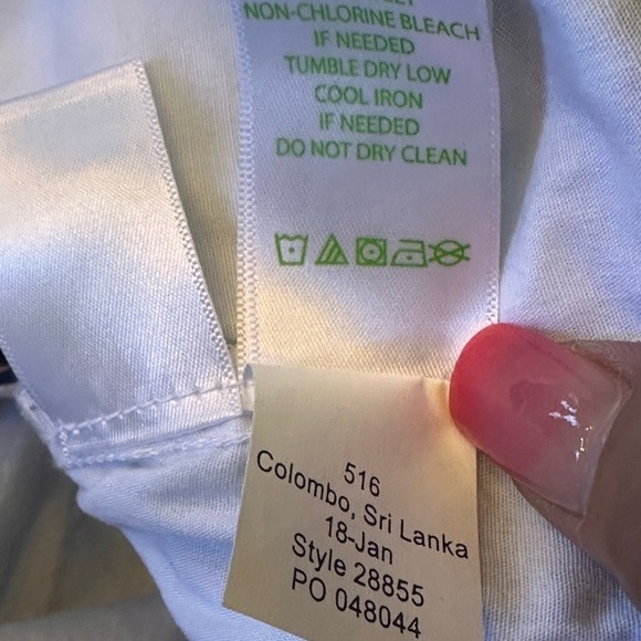 Lilly Pulitzer‎ SZ 16 Nicki Skort Shorts Deep Indigo Gypsea Girl pink blue - Picture 13 of 13